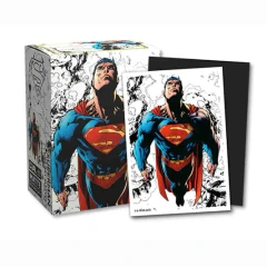 Dragon Shields: (100) Matte Dual Art - Superman Core (Full Color Variant)